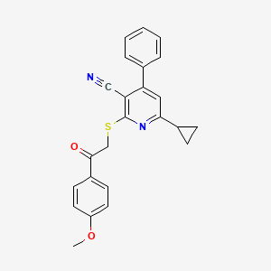 molecular formula C24H20N2O2S B3956557 MFCD03484467 