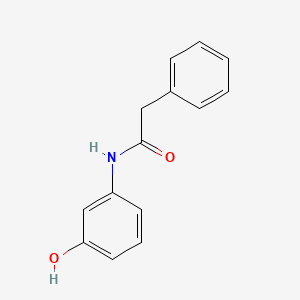 molecular formula C14H13NO2 B3956626 N-(3-hydroxyphenyl)-2-phenylacetamide CAS No. 23478-26-4