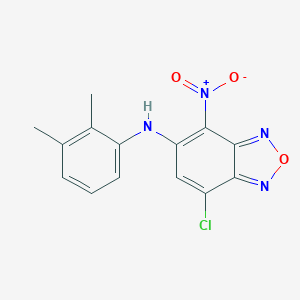 7-chloro-N-(2,3-dimethylphenyl)-4-nitro-2,1,3-benzoxadiazol-5-amine