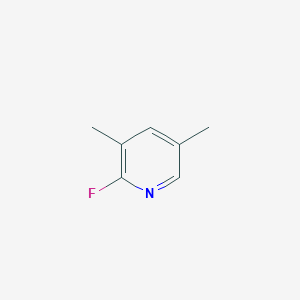 molecular formula C7H8FN B039586 2-Fluoro-3,5-dimethylpyridine CAS No. 111887-71-9