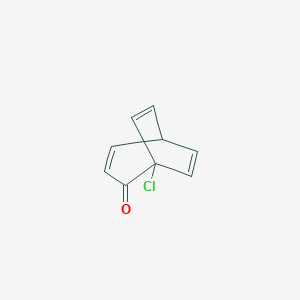 1-Chlorobicyclo[3.2.2]nona-3,6,8-trien-2-one