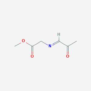 Glycine, N-(2-oxopropylidene)-, methyl ester (9CI)