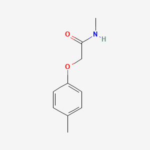 molecular formula C10H13NO2 B3961198 N-methyl-2-(4-methylphenoxy)acetamide 