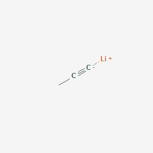 molecular formula C3H3Li B039626 1-Propynyllithium CAS No. 4529-04-8
