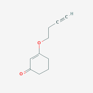 3-(But-3-yn-1-yloxy)cyclohex-2-enone