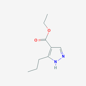 ethyl 5-propyl-1H-pyrazole-4-carboxylate