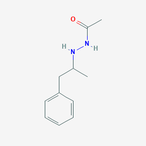 1-Acetyl-2-(1-methyl-2-phenylethyl)hydrazine