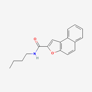 molecular formula C17H17NO2 B3964002 N-butylbenzo[e][1]benzofuran-2-carboxamide 
