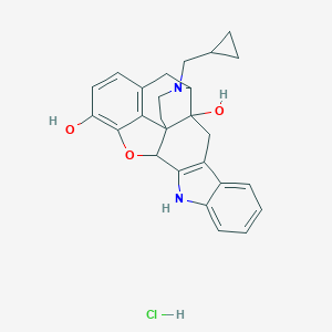 molecular formula C26H27ClN2O3 B039641 Naltrindole hydrochloride CAS No. 111469-81-9
