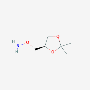 (R)-O-((2,2-Dimethyl-1,3-dioxolan-4-yl)methyl)hydroxylamine
