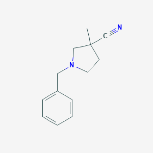 1-Benzyl-3-methylpyrrolidine-3-carbonitrile