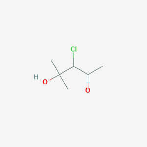 3-Chloro-4-hydroxy-4-methylpentan-2-one