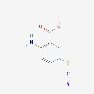Methyl 2-amino-5-thiocyanatobenzoate
