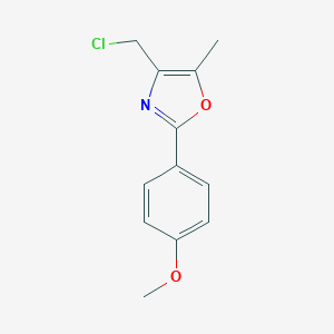 4-(Chloromethyl)-2-(4-methoxyphenyl)-5-methyl-1,3-oxazole