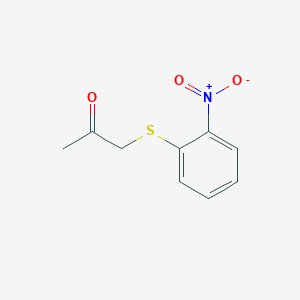 1-[(2-Nitrophenyl)sulfanyl]propan-2-one