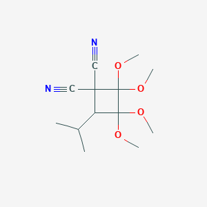 4-Isopropyl-2,2,3,3-tetramethoxy-1,1-cyclobutanedicarbonitrile