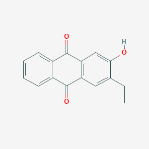 2-Ethyl-3-hydroxyanthra-9,10-quinone