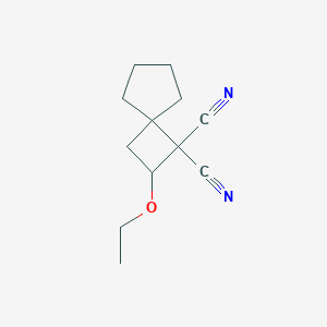 2-Ethoxyspiro[3.4]octane-1,1-dicarbonitrile