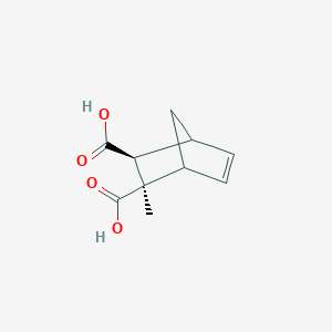molecular formula C10H12O4 B396899 (2R,3S)-2-methylbicyclo[2.2.1]hept-5-ene-2,3-dicarboxylic acid 