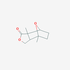 2,7-Dimethyl-4,10-dioxatricyclo[5.2.1.0~2,6~]decan-3-one