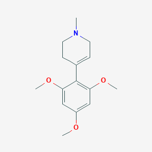 1-Methyl-4-(2,4,6-trimethoxyphenyl)-1,2,3,6-tetrahydropyridine