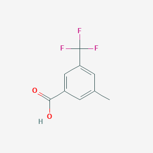 molecular formula C9H7F3O2 B039702 3-methyl-5-(trifluoromethyl)benzoic Acid CAS No. 117186-02-4