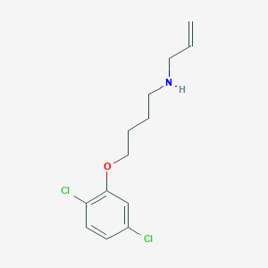 molecular formula C13H17Cl2NO B397038 N-allyl-N-[4-(2,5-dichlorophenoxy)butyl]amine 