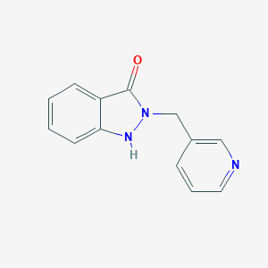 molecular formula C13H11N3O B039721 2-(3-Pyridylmethyl)indazolinone CAS No. 120273-58-7