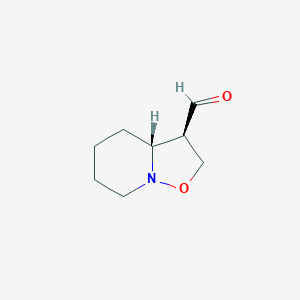 (3R,3AR)-hexahydro-2H-isoxazolo[2,3-a]pyridine-3-carbaldehyde