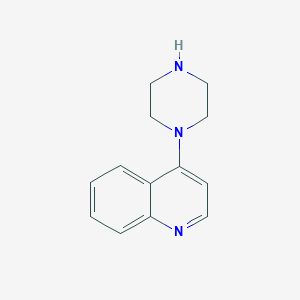 molecular formula C13H15N3 B039747 4-Piperazin-1-yl-quinoline CAS No. 118306-89-1