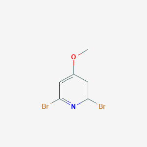 molecular formula C6H5Br2NO B039753 2,6-Dibromo-4-methoxypyridine CAS No. 117873-72-0