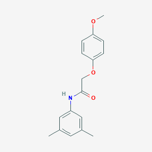 molecular formula C17H19NO3 B397531 N-(3,5-dimethylphenyl)-2-(4-methoxyphenoxy)acetamide 