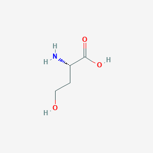 molecular formula C4H9NO3 B039754 L-homoserine CAS No. 119736-88-8