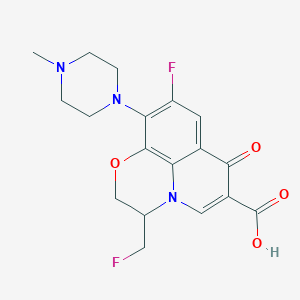3-Fluoromethyl ofloxacin