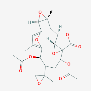 molecular formula C24H28O10 B039778 Bipinnatin-C CAS No. 123483-20-5