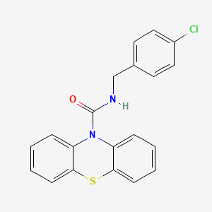N-(4-chlorobenzyl)-10H-phenothiazine-10-carboxamide