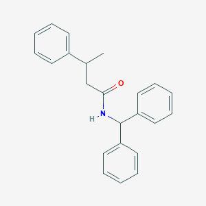molecular formula C23H23NO B3979009 N-(diphenylmethyl)-3-phenylbutanamide 