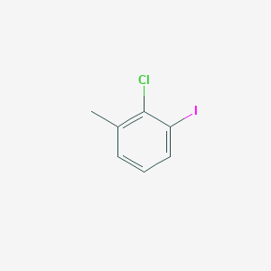 molecular formula C7H6ClI B039796 2-Chloro-1-iodo-3-methylbenzene CAS No. 116632-40-7
