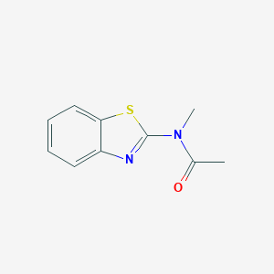 molecular formula C10H10N2OS B039802 N-(1,3-benzothiazol-2-yl)-N-methylacetamide CAS No. 118215-03-5