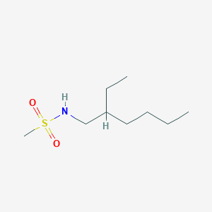 molecular formula C9H21NO2S B3980748 N-(2-ethylhexyl)methanesulfonamide 