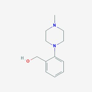 [2-(4-Methylpiperazin-1-yl)phenyl]methanol