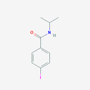 molecular formula C10H12INO B398256 4-Iodo-N-isopropylbenzamide CAS No. 425416-87-1