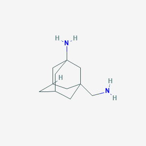 molecular formula C11H20N2 B398276 3-(Aminomethyl)adamantan-1-amine CAS No. 251323-81-6