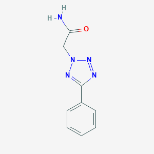 molecular formula C9H9N5O B398292 2-(5-phenyl-2H-tetraazol-2-yl)acetamide CAS No. 25468-24-0