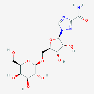 5'-O-Galactopyranosyl ribavirin