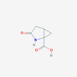 molecular formula C6H7NO3 B039852 2,3-Methanopyroglutamic acid CAS No. 116447-40-6