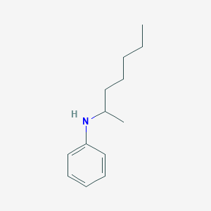 molecular formula C13H21N B039855 N-(2-Heptyl)aniline CAS No. 124900-23-8
