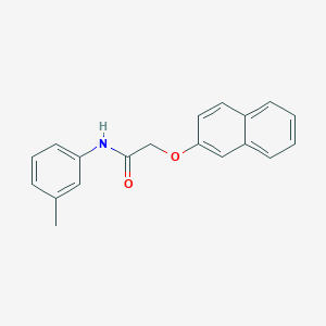 N-(3-methylphenyl)-2-(2-naphthyloxy)acetamide