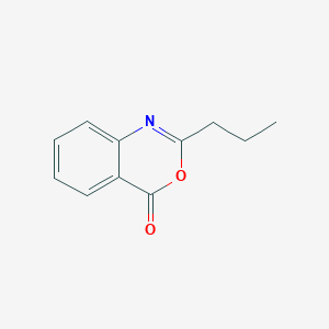 molecular formula C11H11NO2 B398708 2-propyl-4H-3,1-benzoxazin-4-one CAS No. 16062-69-4