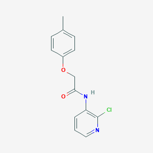 molecular formula C14H13ClN2O2 B398765 N-(2-chloropyridin-3-yl)-2-(4-methylphenoxy)acetamide CAS No. 500279-43-6